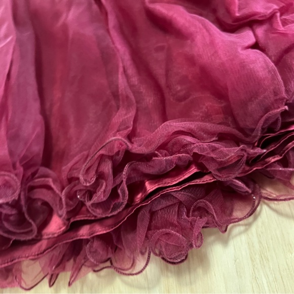 3X Cindy Collection USA Short Formal Dress Plus Size Chiffon Fit & Flare Prom - Picture 16 of 16